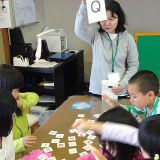 楽しく学べる教材を学童でも用意しています。